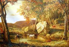 Cari lukisan pemandangan alam sungai, gunung, sawah, hutan dan pedesaan? Lukisan Pemandangan Alam