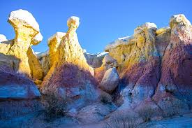 We cannot see the milky way galaxy from that angle without going a million light years horizontally to the plane of it. Paint Mines Interpretive Park El Paso County Community Services