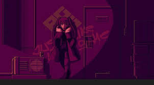 Jill Va 11 Hall A Anime Wallpaper Pixel Art Hall