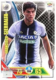 * may 6, 1997 in las condes, chile Card 348 Francisco Sierralta Panini Calciatori 2017 2018 Adrenalyn Xl Laststicker Com