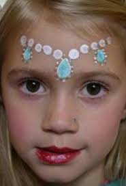 Princess Tiara Face Painting.