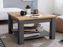 Klar, in ihrer guten stube wünschen sie sich natürlich wohnzimmertische, die sich attraktiv in die gesamtgestaltung des wohnraumes einfügen. Couchtisch Wohnzimmer Tisch Quadratisch 75 X 75 Cm Macra Pinie Nordica Grau Gewachst Casamia Wohnen