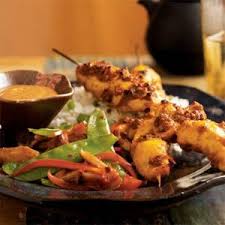 Chicken Sate With Peanut Sauce Recipe Peanut Sauce Recipe Chicken Menu Recipes