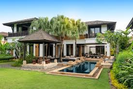Browse tropical swimming pool designs to get inspiration for your own backyard oasis. Premium Photo Exterior Design Of House Home And Villa Feature Swimming Pool Garden Terrace And Decking