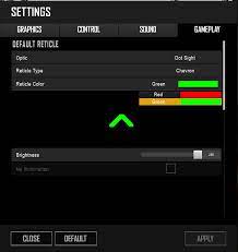 Now That We Have Crosshair Customization What About A Default Reticle Customization Photoshop Mockup Pubattlegrounds