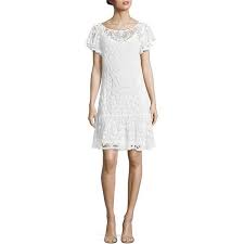 Polo Ralph Lauren Ruffled Lace Dress 400 Aud Liked On Polyvore Featuring Dresses Ruffle Sleeve Dres Cocktail Dress Lace Lace White Dress White Short Dress