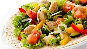 سلطة الدجاج والفليفلة recipe pepper salad recipe salad side dishes helathy food