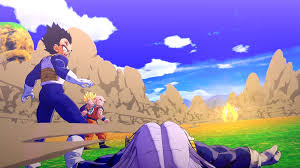 Besides their lack of hair, both characters share in common that they were both goku's rivals right when they met the character. 940779 Dragon Ball Z Kakarot Game Cg Trunks Character Vegeta Gohan Future Trunks Cell Dragon Ball Krillin Dragon Ball Z Mocah Hd Wallpapers