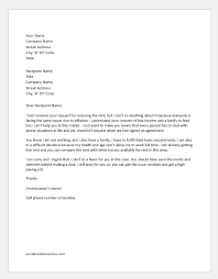 Oct 21, 2013 · f maintains a supply of rental items on hand. Letter Refusing To Reduce Rent Word Excel Templates