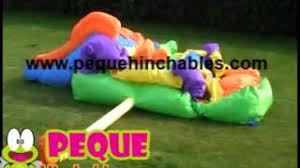 Toros mecánicos, camas elásticas, inflables, pistas de autos, samba, animales en tu luz violeta tenemos de todo para que tu fiesta sea superdivertida! Pista Hinchable Multijuegos Happy Hop Castillos Hinchables Happy Hop Espana