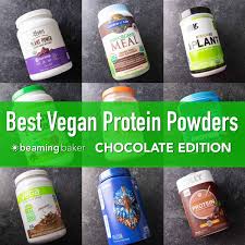 1 level scoop (approximately 4 tablespoons) (22 g) servings per container: Best Vegan Protein Powder Review Chocolate Edition Recipe Beaming Baker