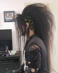 thanks to miss shadowplay for putting my hair up deathhawk deathrock gothhair longhair wgt2018 bright 2015 best mens hairstyles