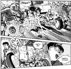 Black And White Vs Colored Pin By Tim Mcclelland On Fan Akira Monochrome Color