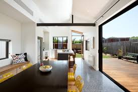 Ceiling light fixtures interior lighting home lighting lighting ideas. Raked Roof Clestory Windows Shape Light At Northcote Solar Home By Green Sheep Collective Architecture Design