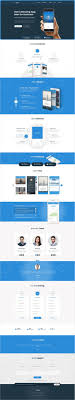 Start Is Perfect One Page Unique And Modern Design Html5 Template For Startups Apps Landing Page Website Down Web Design App Landing Page Web Layout Design