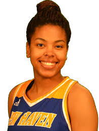 WOMEN'S BASKETBALL MATCHUP NEW HAVEN CHARGERS PROBABLE STARTERS 33 ALLIEYAH  CUBBAGE 12 KHAYLA TROWELL 15 KATIA OGE 23 SADE KIN