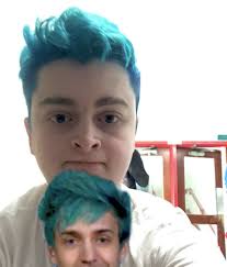 If you've fallen out of love with your bright blue look and want to try out a new style, you may be discouraged by how difficult it can be to remove blue hair dye from your hair. Eastside Henry Tries Bright Blue Hair Out
