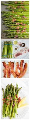 Easy Garlicky Roasted Asparagus With Bacon Http Natashaskitchen Check Out Dieting Digest Veggie Dishes Cooking Recipes Food