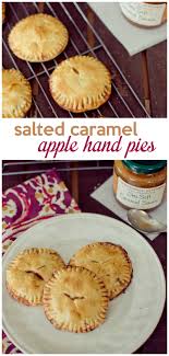 Salted Caramel Apple Hand Pies A Grande Life