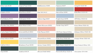 The code on my paint can was yl. 25 Inspiring Exterior House Paint Color Ideas Behr Paint Colors Exterior Color Charts
