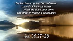Creation Ministries International - The water cycle: discovered by man in  1674. Described in God's Word as early as the time of Job.  https://creation.com/water-cycle | Facebook