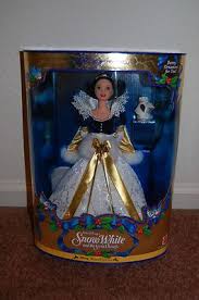 Lot Of 4 Disney Holiday Princess Dolls Jasmine Belle Snow White Cinderella Disney Barbie Dolls Disney Holiday Disney Princess Doll Collection