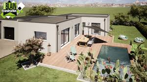 Maison Toit Plat En 2020 Maison Plain Pied Maison Maison Toit Plat