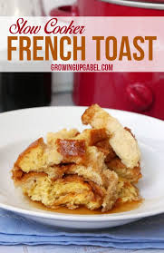 Slow Cooker French Toast