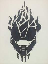 Pin De Dylan Wetzel En Halo Halo Dibujo Dibujos Tribales Fondos De Pantalla Juegos
