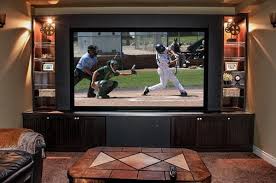 Builtins Around Projector Screen Google Search Home Theater Best Home Theater Home Theater Design