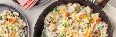 I like campbell's chunky soups for canned soups just fine, but i didn't know how well campbell's. Skillet Cheesy Chicken Rice Campbell Soup Company
