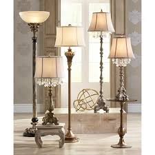 Duval French Crystal Candlestick Floor Lamp 7j447 Lamps Plus Torchiere Floor Lamp Console Table Lamp French Floor Lamp