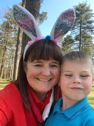 Happy Easter! Hope it is filled with sunshine and fun. Did you have an  Easter Egg hunt? #eastereggs #Easter #squirrel #squirrellove #miniatures  #easteregghunt #spring #picketfence #garden #squirrelsofinstagram