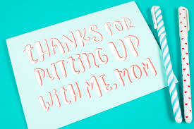 It's easier to greet her on twitter, but making a mother's day card with these ideas is truly do you want to create a nice mother's day card for your mother, but do not know how to do this? Send Your Mom This Easy Layered Mother S Day Card Cricut