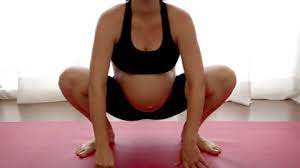 The biggest benefit of doing butterfly exercises when you are pregnant is that they help to strengthen your pelvic floor muscles. Pregnant Woman Doing Yoga Bhadrasana Stock Footage Video 100 Royalty Free 8476363 Shutterstock