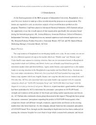 Use the information you gather as a guideline when crafting the tone of your email. Internship Report By Nusrat Omer