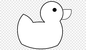 Maybe you would like to learn more about one of these? Bebek Karet Template Stensil Bebek Hitam Dan Putih Templat Putih Png Pngegg