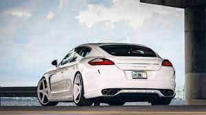 Porsche Panamera Rear View White Auto 4k Rear View Porsche Panamera Porsche Panamera Porsche Porsche Cars