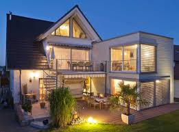 Kitzlinger Modernisierung Anbau Garten Beleuchtet Wohnhaus Anbau Haus Und Haus