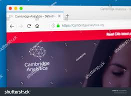 London Uk March 29th 2018 The Homepage Of The Official Website For Cambridge Analytica The British Political Consulting Photo Editing Stock Photos London