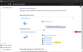 Is keypad door lock safe? Turn On Or Off Auto Unlock For Bitlocker Encrypted Data Drives