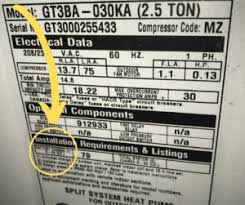 How to identify ac tonnage. How Do I Know If My Central A C System Uses R 22 Rhoads Energy