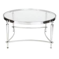 As styles comes and go, it adapts and keeps its position in the spatial configuration before you start looking for a glass top coffee table, it's important to take some time to consider the advantages as well as the disadvantages that come with it. Jak Stainless Steel Round Coffee Table 97cm Nickel