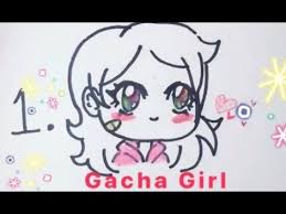 Drawing lessons step by step. Gacha Drawings On Paper Novocom Top