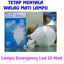 Kerusakan umum dan langkah perbaikan lampu led ac 220v. Lampu Bohlam Led Emergency 25 W Sentuh Dipegang Nyala Dan Nyala Sendiri Saat Listrik Padam Shopee Indonesia