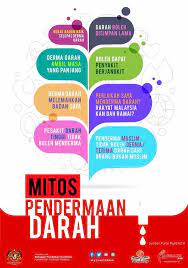 Semak dengan pusat derma darah anda jika anda ada pertimbangan lain, kesihatan atau sebaliknya, yang mungkin menghalang anda daripada menderma. Mitos Je Rupanya Jabatan Kesihatan Negeri Pulau Pinang Facebook