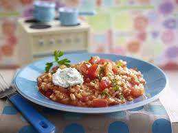 Roter Kinderreis Mit Krauter Sour Cream Rezept Lecker Rezepte Sour Cream Rezept Beliebte Rezepte
