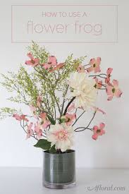 How To Use A Flower Frog Flower Arrangements Simple Flower Arrangements Flower Vase Arrangements