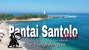 Jaraknya dari pusat kota bandung lebih kurang sekitar 212 kilometer, sedangkan dari kabupaten ciamis, pantai ini berjarak. Pantai Santolo 2020 Touring Bandung Pangandaran Via Pangalengan Youtube