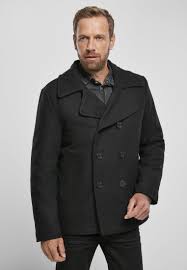 Shop pea coats jackets & coats at up to 70% off! Brandit Pea Coat Ubergangsjacke Black Schwarz Zalando De